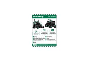Ride-on MOWER Insert