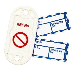 Nanotag for Lifting Equipment: SWL Next Insp. Date Due (Pack of 20)
