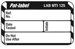 PAT Adhesive Label - pack of 250