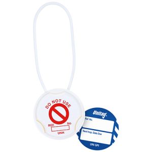 Unitag Tag for Lifting Equipment - Next Inspection Date Due (Pack of 20)